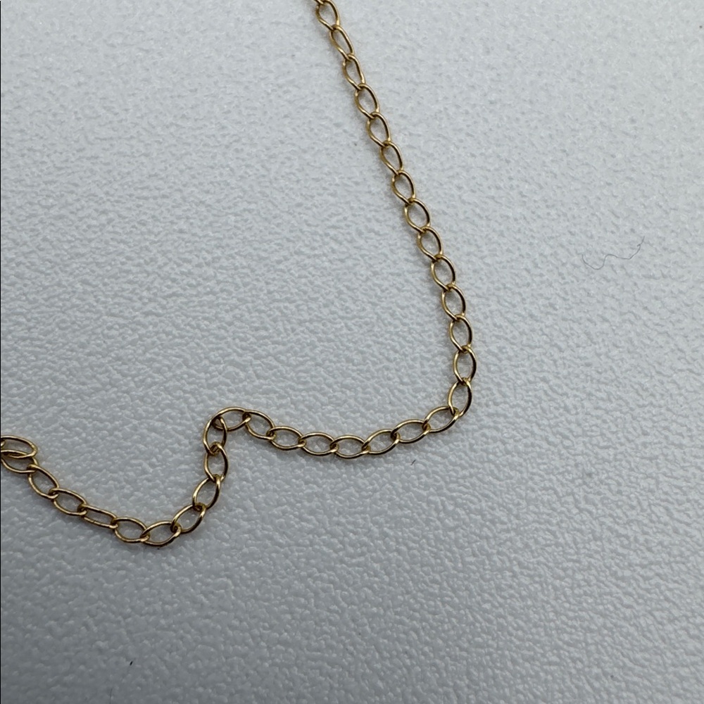 14K Yellow Gold Vintage Chain 18” - Picture 5 of 6